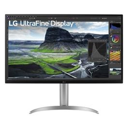 32UQ850V Monitor 32" UltraHD 4K LED IPS HDR 400, 3840x2160, AMD FreeSync 60Hz, Audio Stereo 10W, HDMI 2.0 (HDCP 2.3), Display Port 1.4, USB-C (90W), USB 3.0, AUX, Stand Pivot, Flicker Safe, Bianco