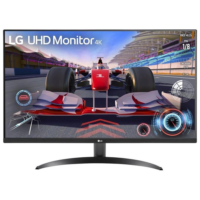 LG 32UR550 Monitor 32'' UltraHD 4K LED VA HDR 10 3840x2160 4ms AMD FreeSync 60Hz Audio Stereo 10W HDMI 2.0 (HDCP 2.2) Display Port 1.4 AUX Stand Pivot Schermo Antiriflesso Flicker Safe Nero