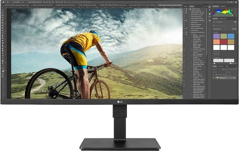 LG 34BN670P-B Monitor per Pc 34'' Led IPS QHD