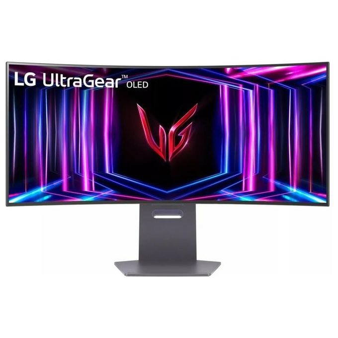 Image of LG 34GS95QE UltraGear Gaming Monitor 34'' QHD UltraWide Curvo OLED HDR, 3440x1440, 0.03ms, G-Sync Compatible, AMD FreeSync Premium 240Hz, HDMI 2.1 VRR (HDCP 2.3), Display Port 1.4, Nero