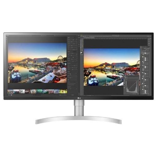 LG Monitor Flat 34" 34WL850-W 3440x1440 Pixel Ultrawide Quad Hd Led Tempo di Risposta 5 ms Nero/Argento