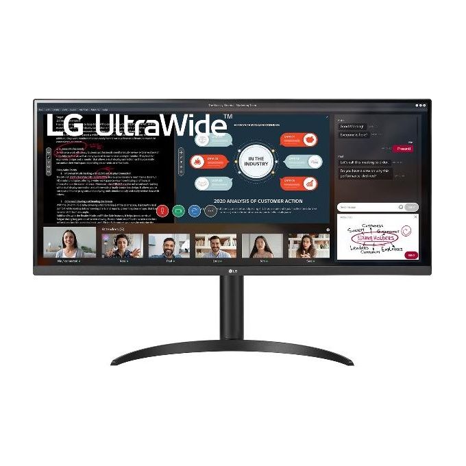 LG Monitor 34" LED IPS 34WP550 2560x1080 UltraWide Full HD Tempo di Risposta 5 ms