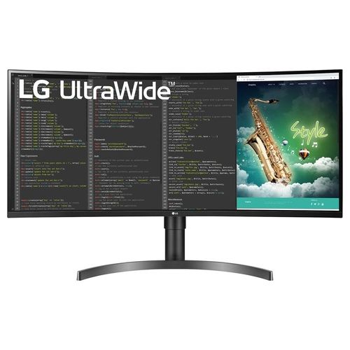 LG Monitor 35" LED VA Curvo 35WN75C-B 3440 x 1440 UltraWide QHD Tempo di Risposta 5 ms