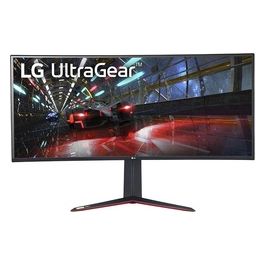38GN950 UltraGear Monitor Gaming 38" QuadHD UltraWide Curvo 21:9 LED NanoIPS 1ms HDR 600 3840x1600 G-Sync Compatible e AMD FreeSync Premium Pro 160Hz Sphere Lighting Flicker Safe Nero