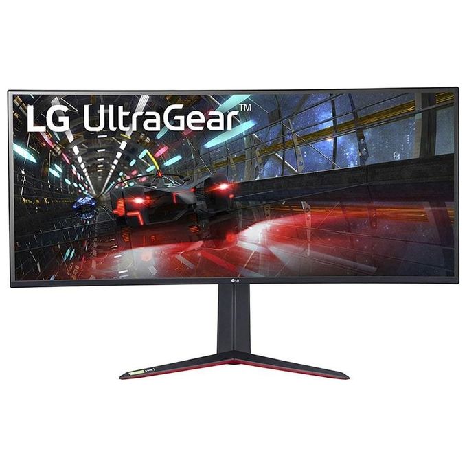 LG 38GN950 UltraGear Monitor Gaming 38'' QuadHD UltraWide Curvo 21:9 LED NanoIPS 1ms HDR 600 3840x1600 G-Sync Compatible e AMD FreeSync Premium Pro 160Hz Sphere Lighting Flicker Safe Nero