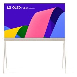 LG Tv Oled Evo 42LX1Q6LA  42 pollici Posé Objet Collection Smart TV 4K  Processore α9 Gen 5 Design con Supporto a Cavalletto Retro in Tessuto Vano per Riviste Dolby Vision 3 HDMI 2.1 