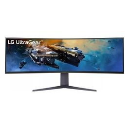 45GR65DC-B Ultragear DQHD 44,5" (113cm), 5120 x 1440, 32:9, AMD FreeSync, HDR10, 95% DCI-P3, 5ms GtG, modalità PBP(immagine accanto all'immagine) - Nero