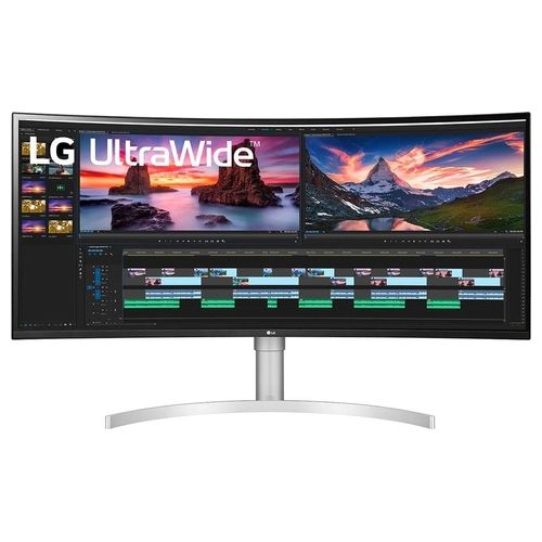 LG 49WL95CP-W/38''3840x1600WQHD Monitor per Pc 38" 3840x1600 Pixel Quad HD QLED Bianco