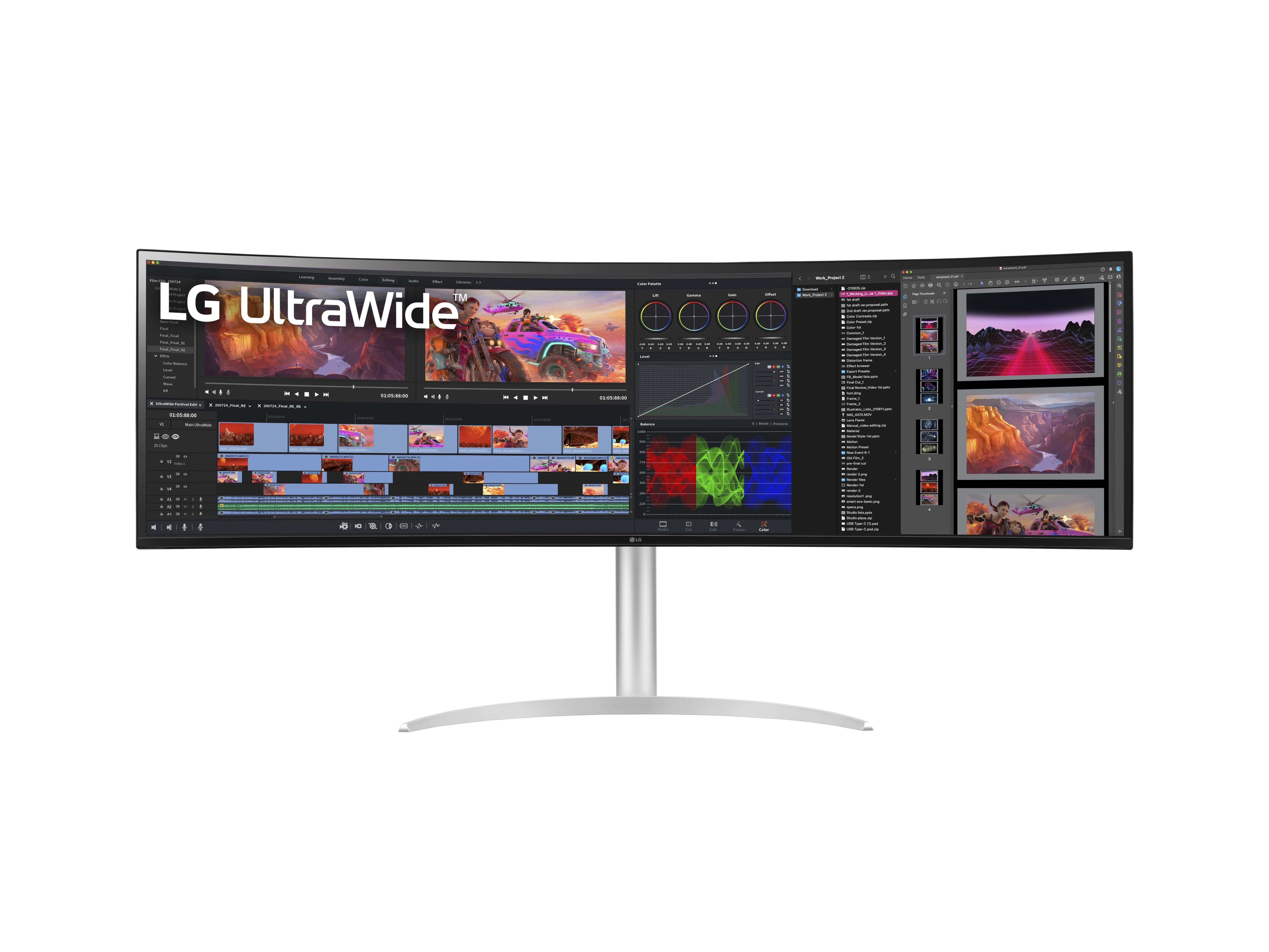 LG 49WQ95C-W Monitor Per