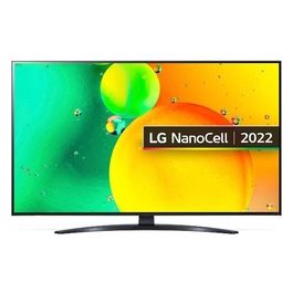 LG 55NANO766QA Tv Led 55" Nanocell 4K Ultra Hd Wi-Fi Smart Tv Hdr10 Dvb-t2 C S2