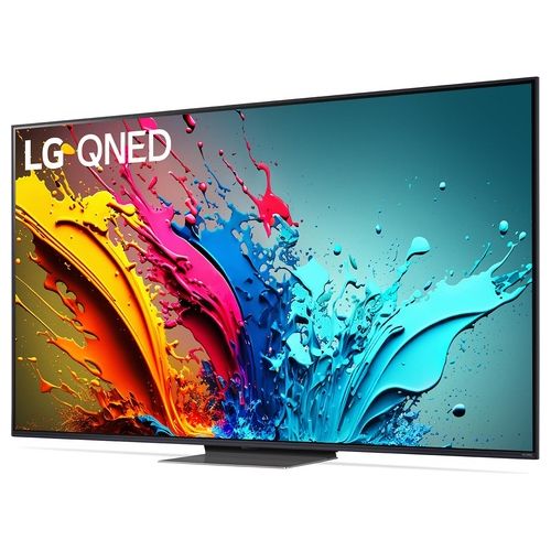 65QNED86T6A Smart TV 65 Pollici 4K Ultra HD Display QNED Sistema Web OS DVBT2/C/S2 Classe E colore Blu