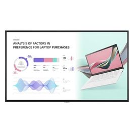65UH5J-H Visualizzatore di Messaggi Pannello Piatto per Segnaletica Digitale 65" Led Wi-fi 500 Cd/m² 4k Ultra Hd Nero Web Os 24/7