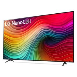 Lg 86NANO81T6A Smart TV 86 Pollici 4K Ultra HD Display NanoCell Sistema Web OS colore Nero