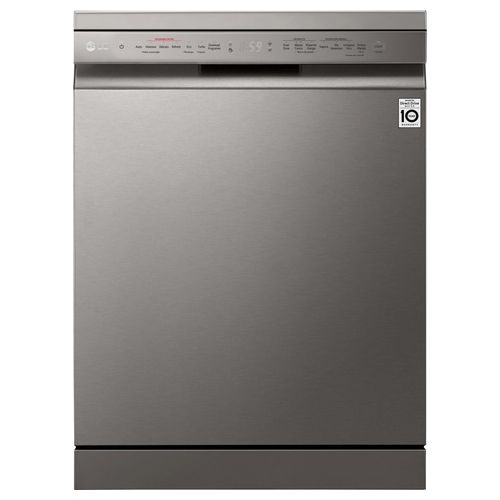 DF365FPS Lavastoviglie libera installazione 60 cm QuadWash Serie 3 Classe B 43 dB 14 coperti Vapore Auto-apertura Wi-Fi Grigia