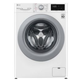 LG F2WV3S7S4E Lavatrice Slim Carica frontale AI DD Classe Energetica D Capacita' di carico 7 Kg Centrifuga 1170 giri Motore Inverter Direct Drive Smart AllergyCare Lavaggio a Vapore Profondita' 47.5cm