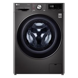 LG F4DV710H2SE Lavasciuga TurboWash 360 AI DD Classe Energetica A/E Capacita' di carico 10,5/7 Kg Centrifuga 1400 giri Profondita' 56,5 cm Motore Inverter Direct Drive Vapore Wi-Fi SmartThinQ Nero 