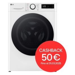 F4R5010TSWW Lavatrice 10kg AI DD Classe Energetica A 1400 Giri TurboWash Vapore