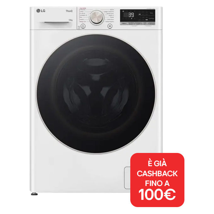 LG F4R7010TSWG Lavatrice Caricamento Frontale 10Kg 1400rpm Bianco