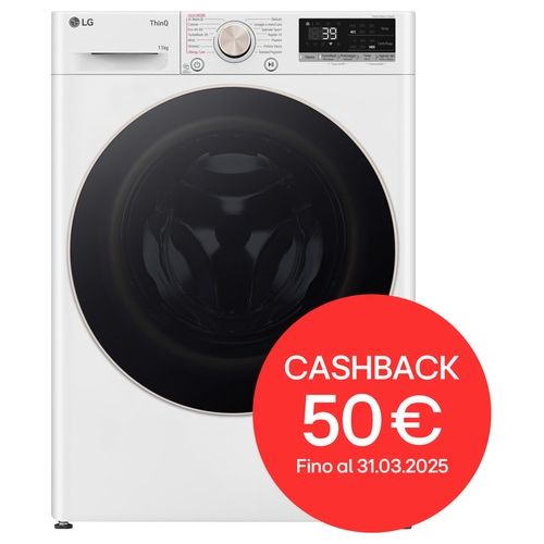 AI DD F4R7011TSWG Lavatrice 11kg a Carica Frontale Serie R7 Lavatrice Classe A -10% 1400 giri TurboWash 360 Vapore su 7 Programmi Wi-Fi Libera installazione Bianco