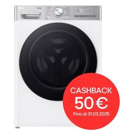 F4R9009TPWC - Lavatrice a carica frontale 9 kg, 1400 rpm, Classe A, AI DD, TurboWash, Vapore, Wi-Fi, (85x60x56 cm), Bianco