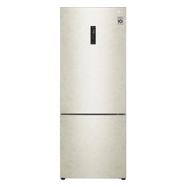 LG GBB567SECMN Frigorifero Combinato Smart Capacita' 500 Litri Classe energetica E Total No Frost Wi-Fi SmartThinQ FRESH Balancer Larghezza 70,5 cm Altezza 185 cm Sand Beige