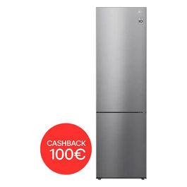 LG GBP62PZNAC Frigorifero Combinato 384 Litri Fresh Converter No Frost Classe Energetica A Inox