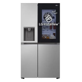 GSGV80PYLD.APYQEUR Frigorifero Americano Side by Side No Frost Capacità 635 Litri Classe D colore Silver