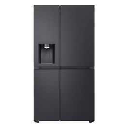 GSLE91EVAC Frigorifero Side-by-Side Libera Installazione Nero 628L