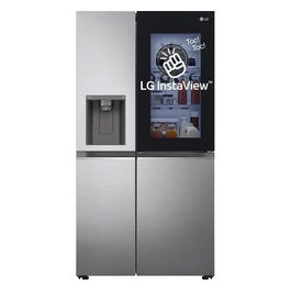 GSXV80PZLE Frigorifero Side-by-Side Instaview Door-in-Door Capacità 635 Litri Classe Energetica E Total No Frost Wi-Fi  Inox Dispenser con allaccio