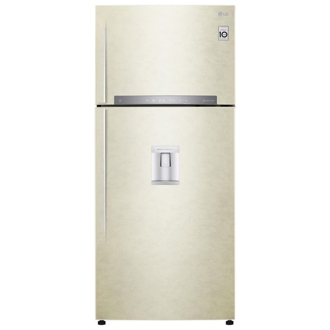 Image of LG GTF744SEPED Frigorifero doppia porta 509 Litri Classe E Wifi Dispenser acqua No frost Sabbia