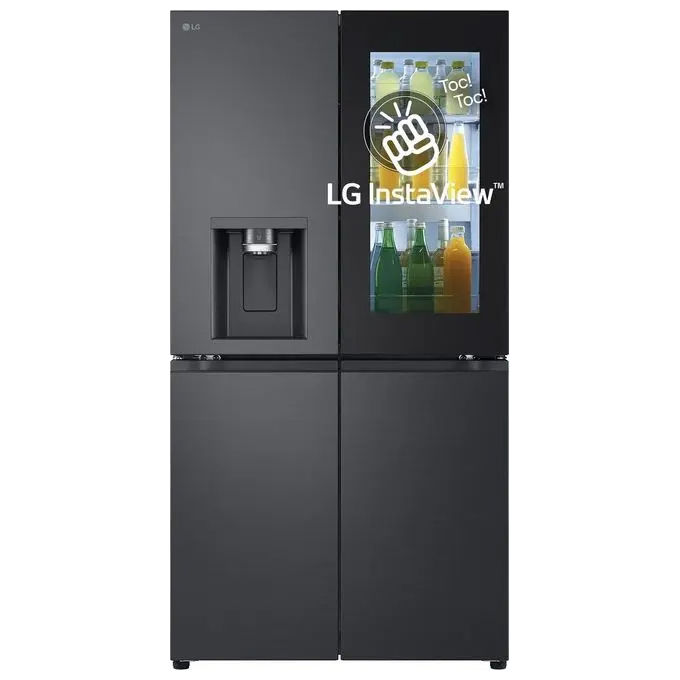 LG InstaView GMG960EVJE Frigorifero Multidoor 638 Litri Classe Energetica E Wi-Fi UVnano Nero