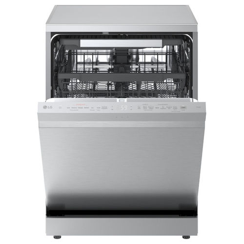 DF375HVS Serie 5 Lavastoviglie Libera Installazione 14 coperti Classe A QuadWash TrueSteam Auto-Apertura Wi-Fi 43dB (85x60x60 cm) colore Grigio