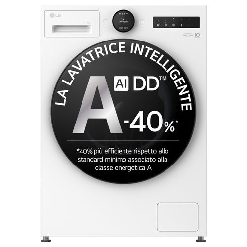 Lavatrice 11kg F4X7011TWB A-40% 1400 giri Wi-Fi