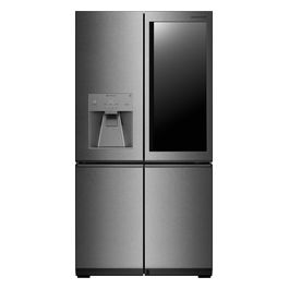LSR100 SIGNATURE Multidoor Centum System Frigorifero Side by Side 5 Porte InstaView Door in Door Capacita' 715 Litri Classe energetica F (A++) Total No Frost Wi-Fi SmartThinQ 179 cm Inox Modern Graphite