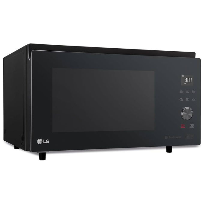 LG MJ3965BPB NeoChef Forno a Microonde Combinato con Grill 39 L 1100 W Smart Inverter Frittura Fermentazione Vapore colore Nero