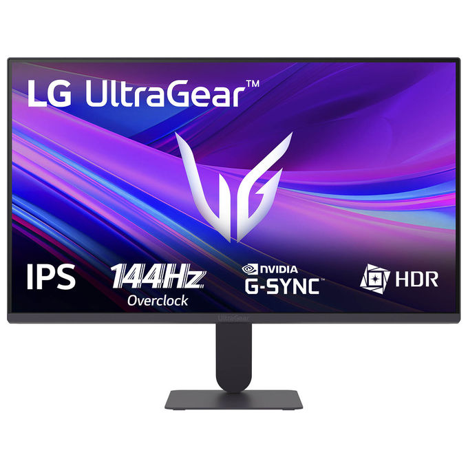 LG 24G411A Monitor PC 24" Full HD IPS 144 Hz (Nero)
