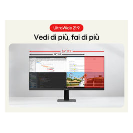 LG, Monitor 29U511A, 29", WFHD, HDR, 100Hz, Ultrawide