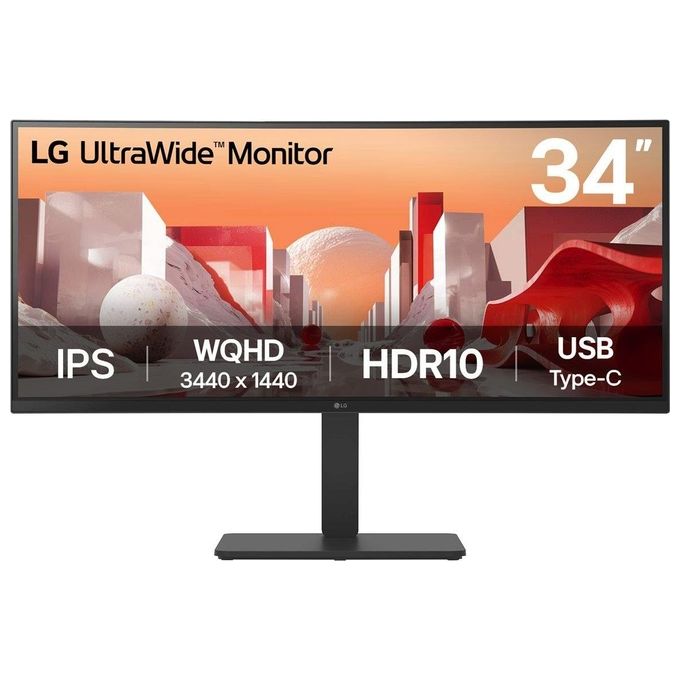 Image of LG Monitor 4BA75QE 34'' UltraWide QHD CurvoIPS Monitor con USB Type-C