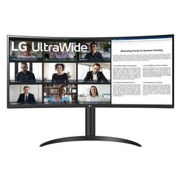 Monitor Curvo 34BR55QC 34" led va 100hz 21:9 3440 x 1440 5ms 300 cdm  reg Altezza Usb-c Dock Dp/hdmi