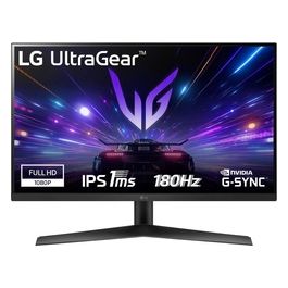 LG Monitor Gaming 27gs60f  27'' Ultragear Full-HD 180 Hz  Black
