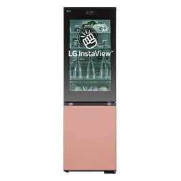 MoodUP InstaView GBG719MDNN Frigorifero combinato libera installazione 352 Litri Classe D No Frost Porte colorate personalizzabili Wifi 595x1.870x684 Satin White
