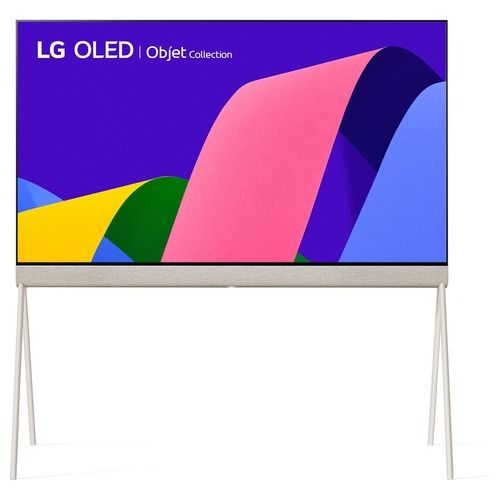 LG Objet Serie Posé 55LX1Q6LA Tv Led 4K Ulta Hd 55'' Smart Tv Stand a Cavalletto