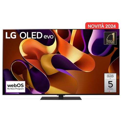 OLED evo G4 55'' Serie G4S OLED55G46LS Tv 4K 4 Hdmi Base Inclusa Smart Tv 2024