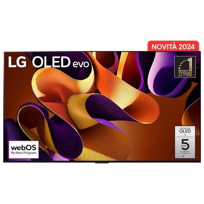 LG OLED evo G4 77'' Serie OLED77G45LW Tv 4K 4 Hdmi Dolby Vision Smart TV 2024