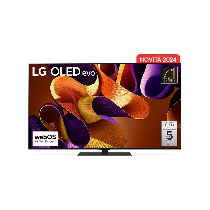 LG OLED evo G4 Serie G4S OLED65G46LS TV 65'' ThinQ  Ultra Hd 4K 4 HDMI Base Inclusa Smart Tv 2024