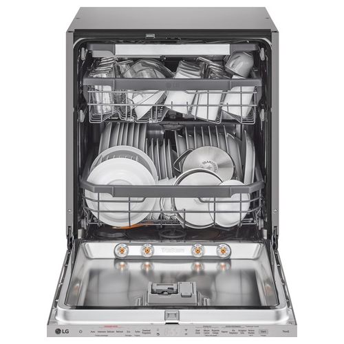QuadWash DB365TXS Lavastoviglie a Scomparsa Totale Classe Energetica B 14 Coperti Vapore Wi-Fi