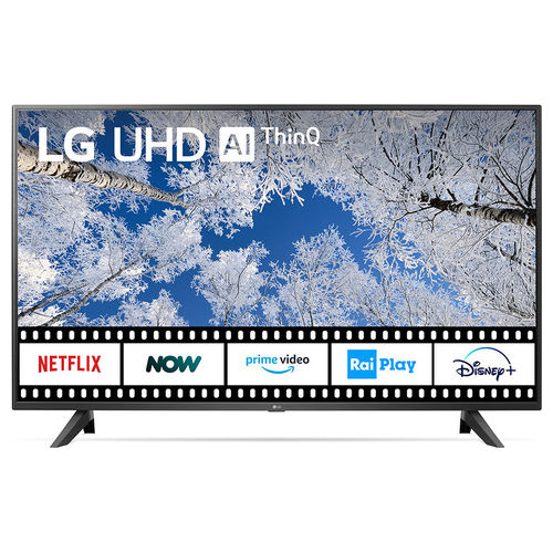 LG 43UQ70006LB Tv Led 43 pollici 4K Smart Tv Processore α5 Gen 5 con AI Dolby Digital