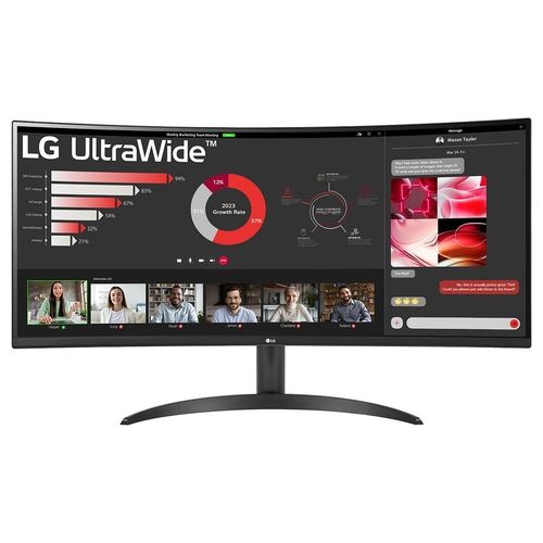 UltraWid 34WR50QK-B Schermo PC Ultra Large 34
