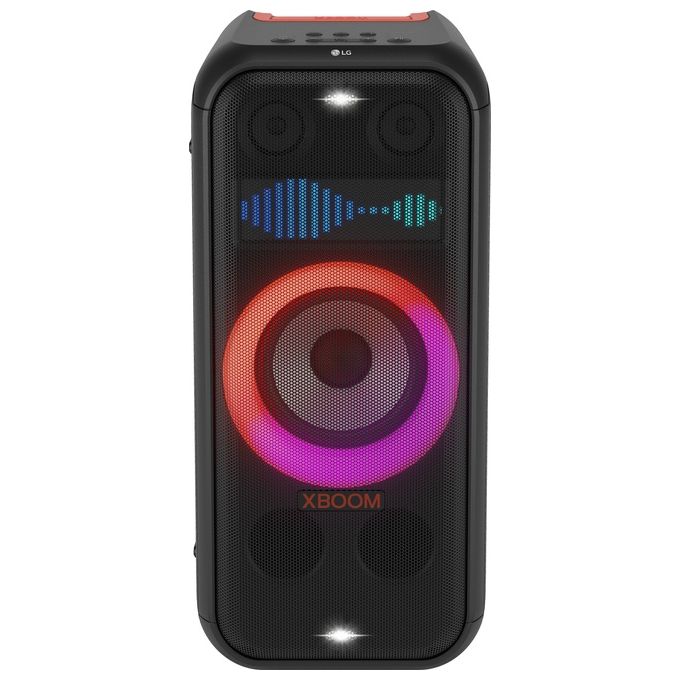 LG XBOOM XL7S Party Speaker 250W Woofer da 8'' Illuminazione Karaoke con Maniglia Nero
