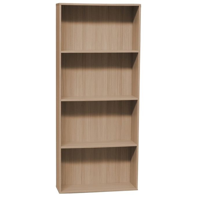 Libreria in legno 5 ripiani scaffale Rovere L 40 x H 29 x H